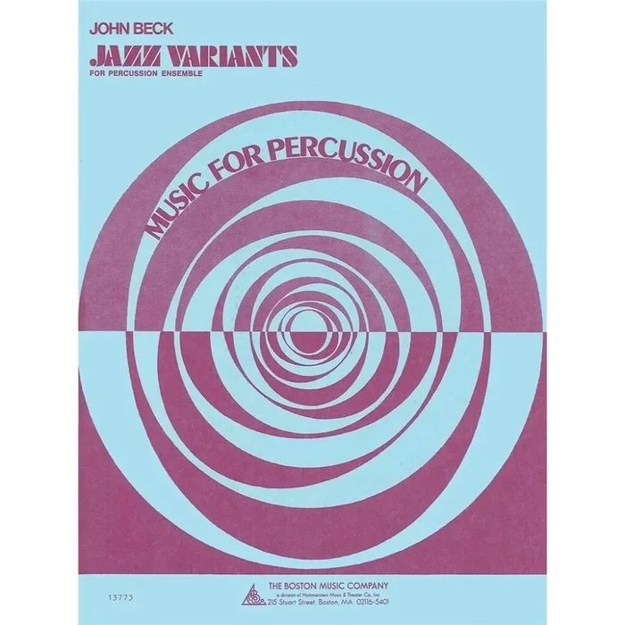 Beck, John – Jazz Variants for Percussion Ensemble