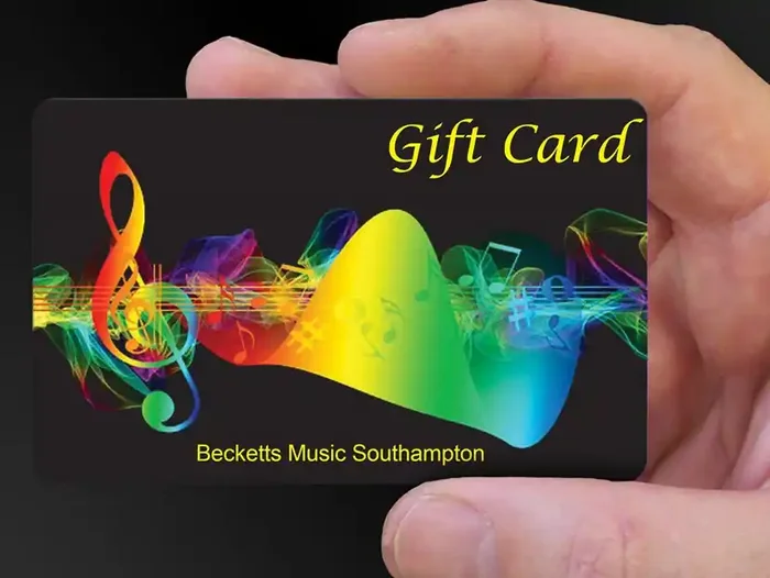 Becketts Music – Physical Gift Card Value 50.00