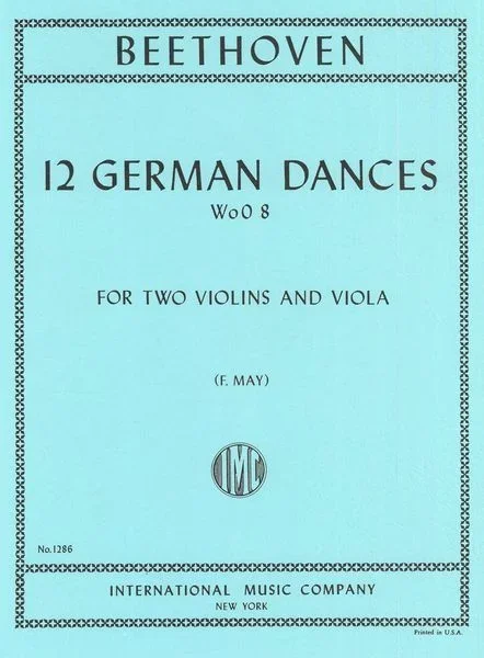 Beethoven: 12 German Dances, WoO 8 (arr. for 2 violins & viola)