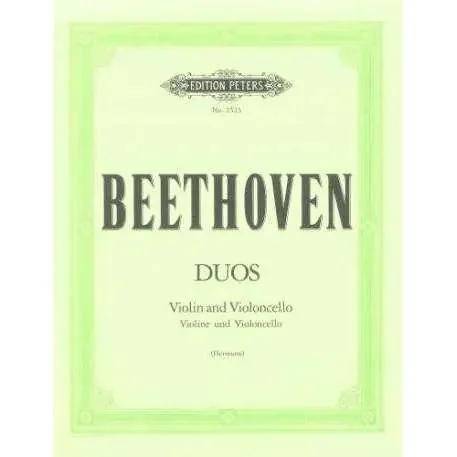 Beethoven Duos (for Violin and Violoncello)