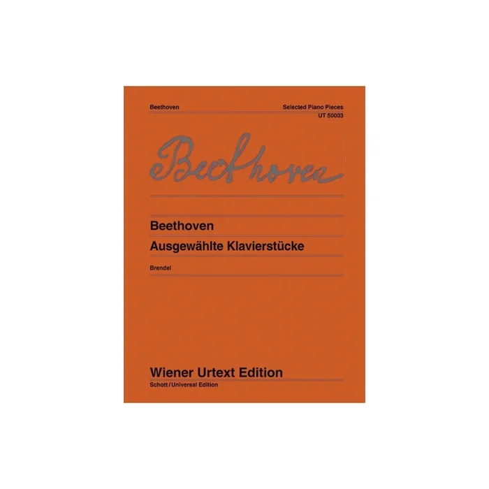 Beethoven, Ludwig van – Selected Piano Pieces
