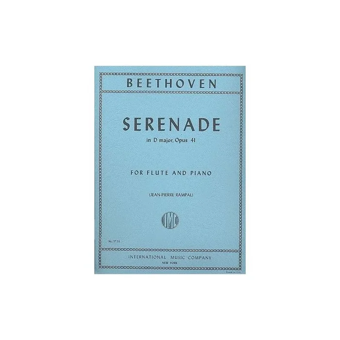 Beethoven, Ludwig van – Serenade in D major op. 41