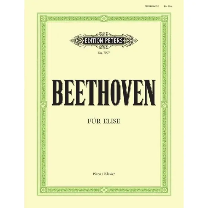 Beethoven, Ludwig van ‘Fur Elise’ WoO 59 (Album Leaf)