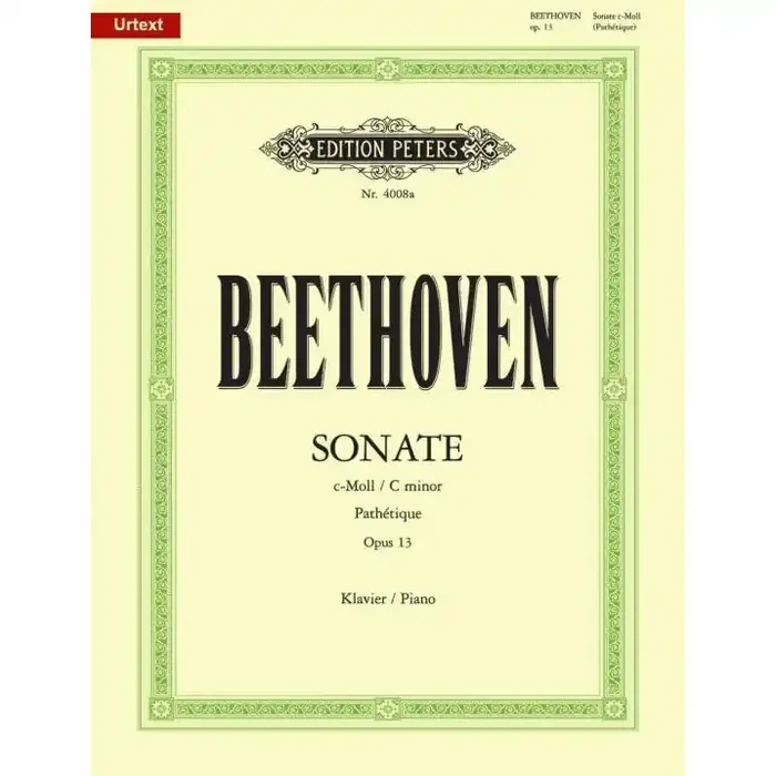 Beethoven, Ludwig van Piano Sonata No. 8 in C minor Op. 13 “Pathetique”