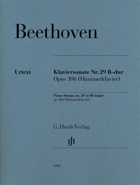 Beethoven: Piano Sonata No. 29 in B-flat Major, Op. 106