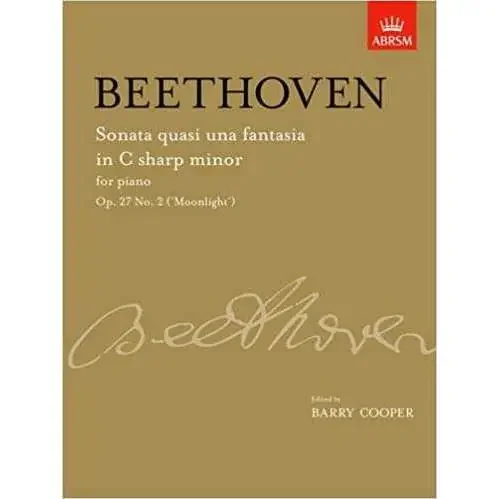 Beethoven Sonata Quasi Una Fantasia in C Sharp Minor (Op. 27 No. 2)