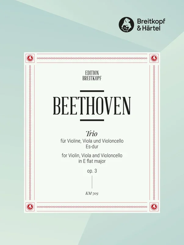 Beethoven: String Trio in E-flat Major, Op. 3