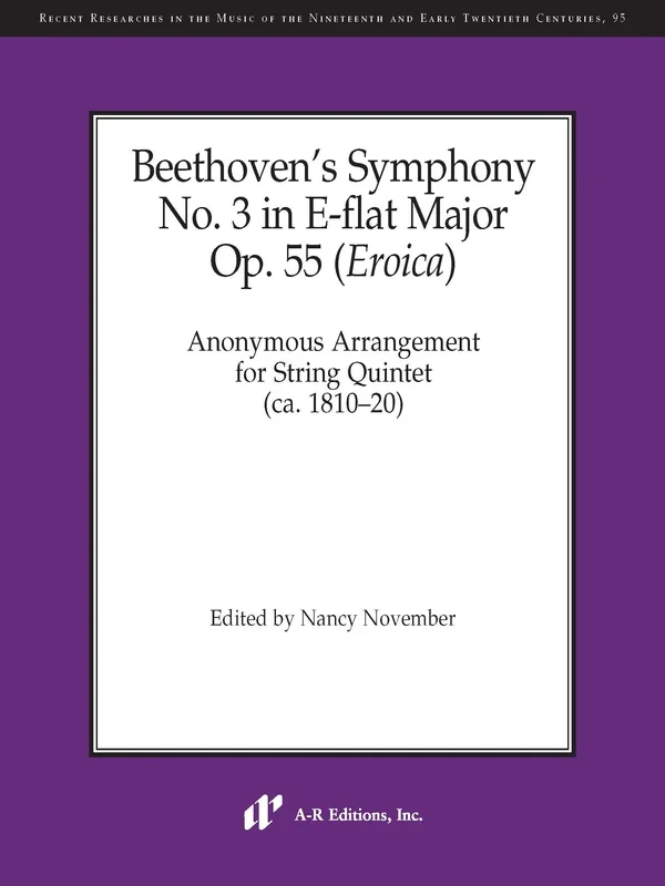 Beethoven: Symphony No. 3 in E-flat Major, Op. 55 (arr. for string quintet)