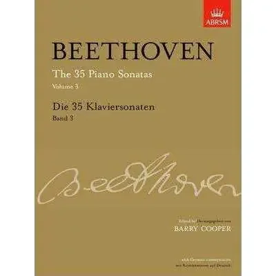 Beethoven The 35 Piano Sonatas Volume 3 – Die 35 Klaviersonaten Band 3 (incl. CD)