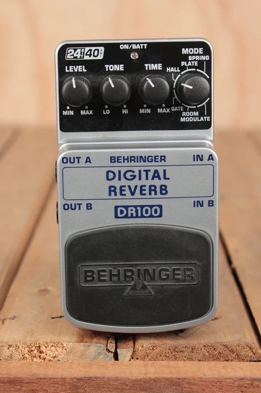 Behringer DR100 Digital Reverb Pedal (Used)
