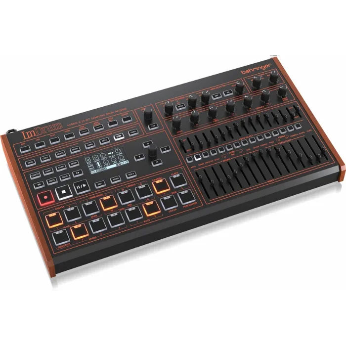 Behringer LM Drum Classic Hybrid Sampling Drum Machine with 109 Sounds, 64-Step Sequencer, Sample Recording, Wave Designer, Dual-Mode Filter