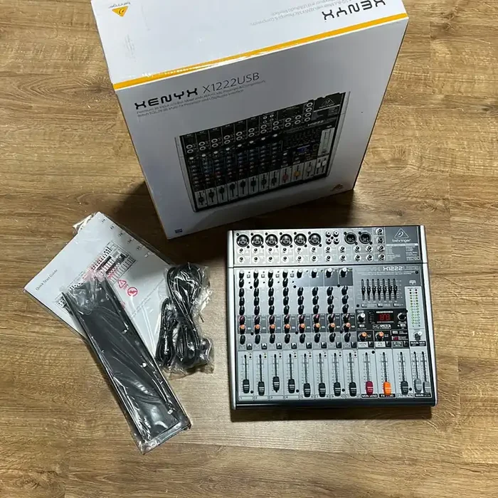 Behringer XENYX X1222USB Mixing Desk Console RAM01