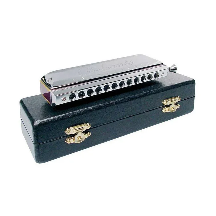Belcanto 12 hole Chromatic Harmonica (48 reed)