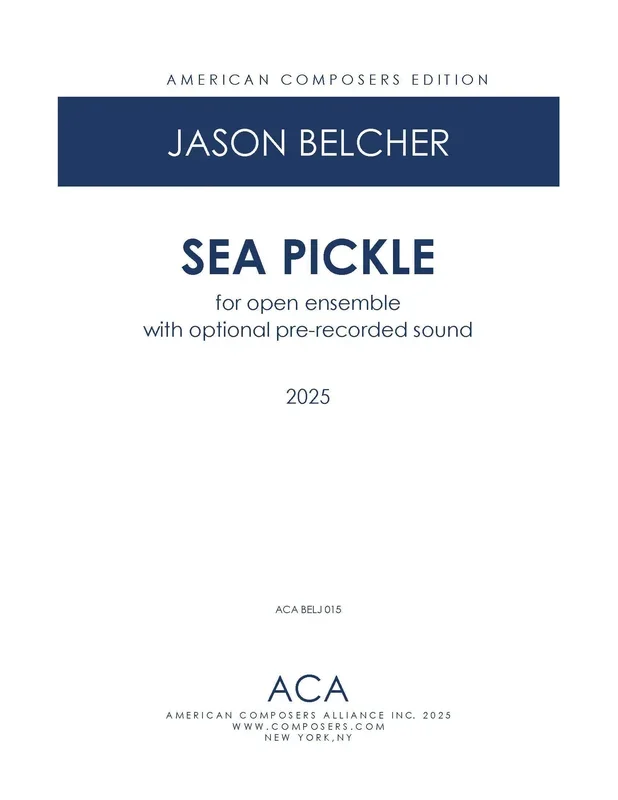 Belcher: SEA PICKLE