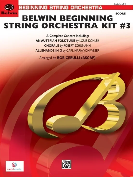 Belwin Beginning String Orchestra Kit #3 Gr 2