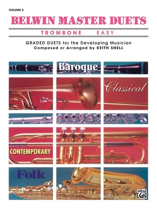 Belwin Master Duets Easy Book 2 Trombone