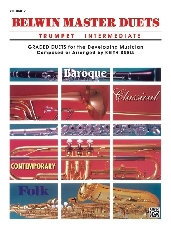 Belwin Master Duets Intermediate Book 2 Trumpet