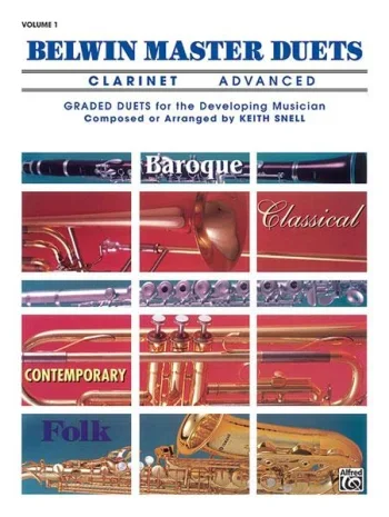 Belwin Master Duets Vol.1 Clarinet Advanced