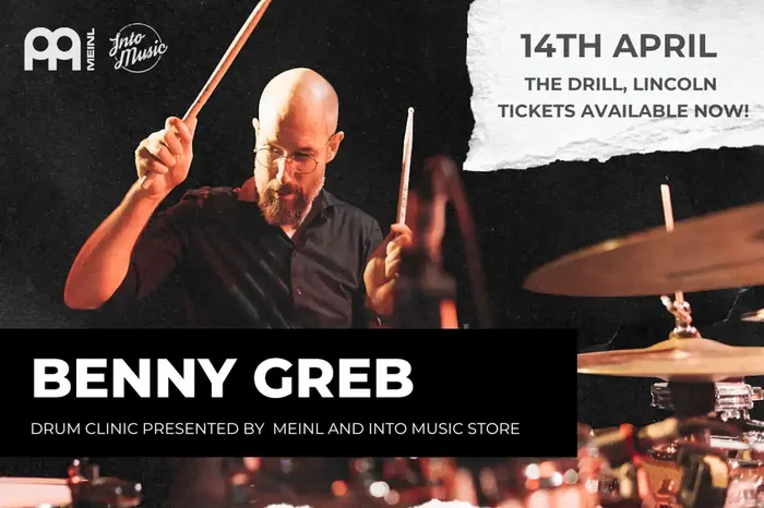 Benny Greb Clinic @ The Drill Ticket