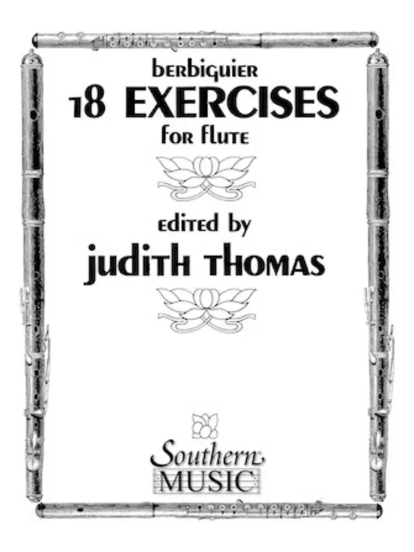 Berbiguier – 18 Exercises For Flute (Pod)