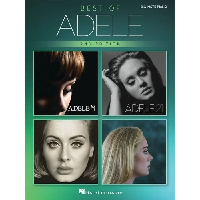Best of Adele for Big-Note Piano – 2nd Edition
