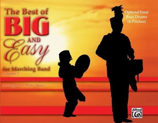 Best Of Big And Easy Vol 2 Marching Band Bass Drum