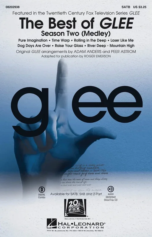 Best Of Glee Season Two ShowTrax CD (CD Only)