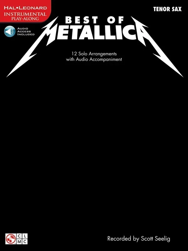 Best Of Metallica For Tenor Sax Book/CD
