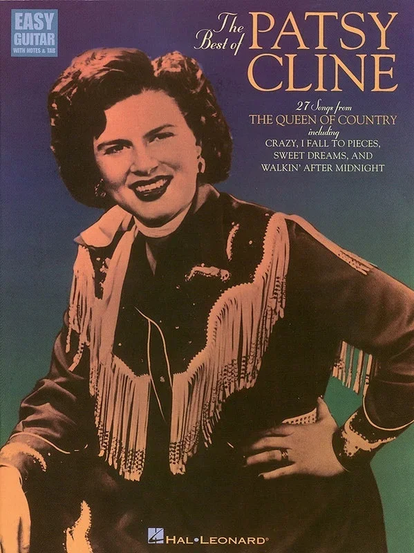 Best Of Patsy Cline Easy Guitar Notes and TAB (Softcover Book)