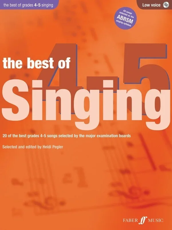 Best Of Singing Gr 4-5 Low Voice/CD (Softcover Book/CD)