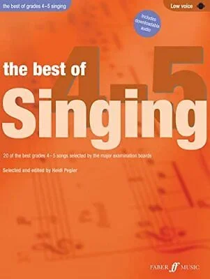 Best Of Singing Grade 4-5: Low Voice: Book And Audio (Pegler)