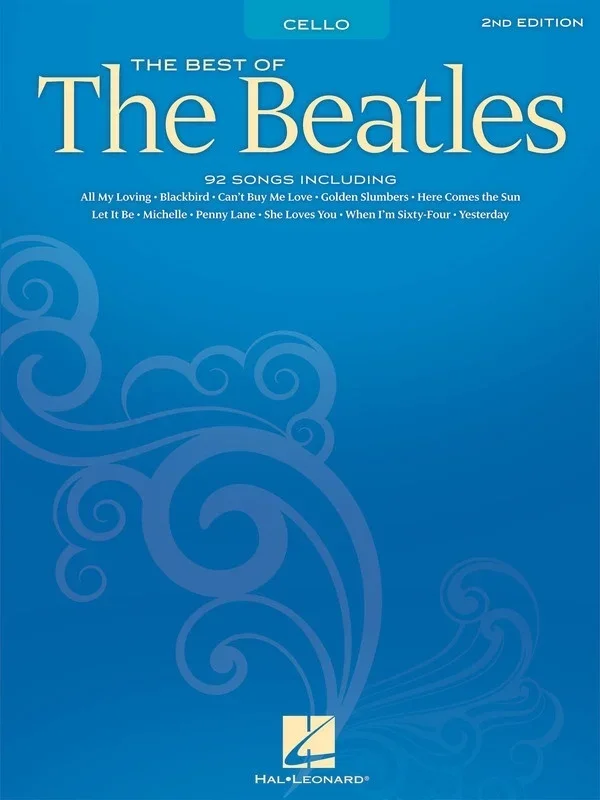 Best Of The Beatles For Cello 2nd Edition (Softcover Book)