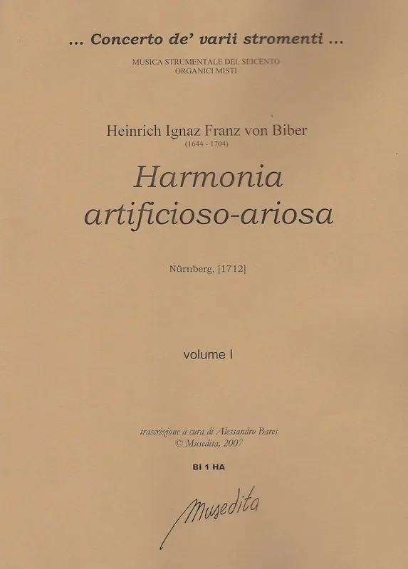 Biber Harmonia artificioso-ariosa