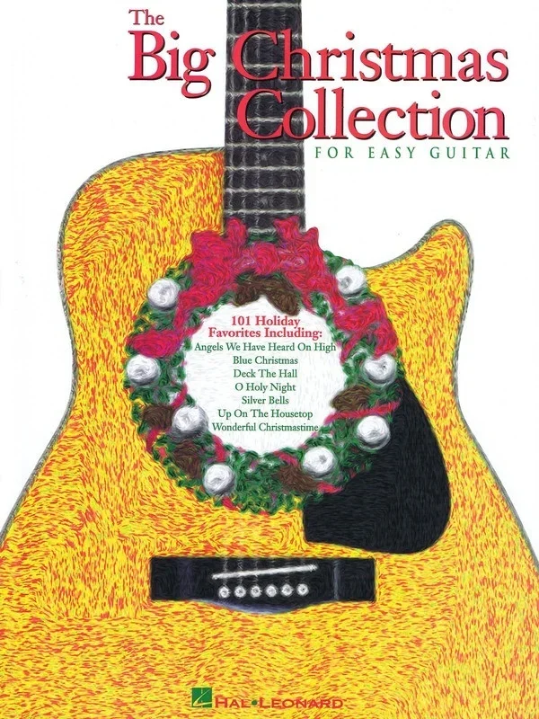 Big Christmas Collection For Easy Guitar TAB (Softcover Book)