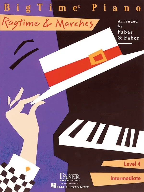 Big Time Piano Ragtime And Marches Level 4 (Softcover Book)