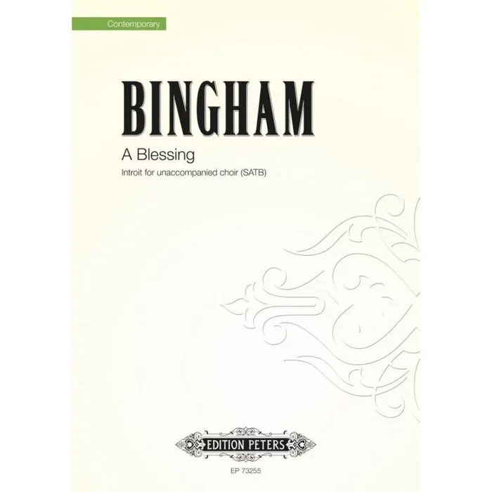 Bingham, Judith – A Blessing (Psalm 133)