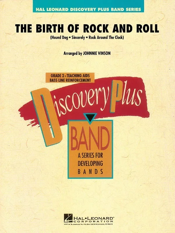 Birth Of Rock And Roll Discovery Plus Concert Band 2 Sc.Pts (Pod) (Music Score/Parts)