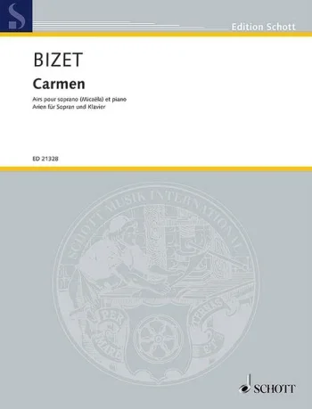 Bizet : Carmen Aria For Soprano And Piano