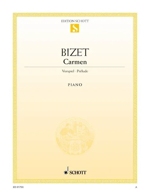 Bizet: Overture to Carmen (arr. for piano)