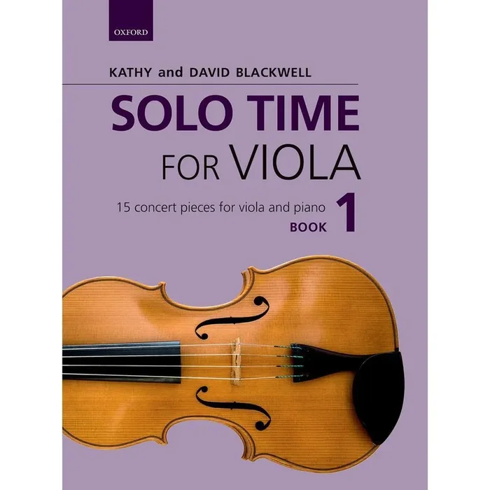Blackwell Solo Time For Viola Book 1
