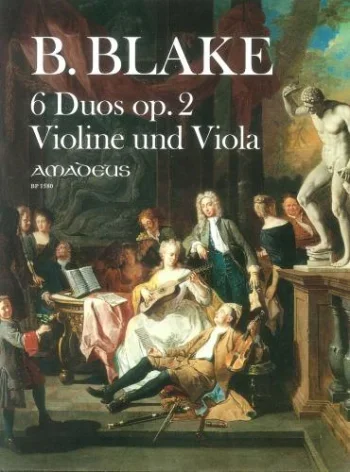 Blake : Six Duos OP2: Violin and Viola