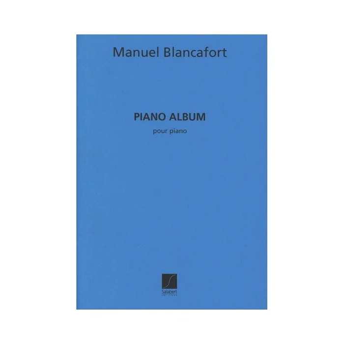 Blancafort, Manuel – Piano Album