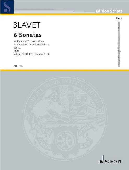 Blavet: Flute Sonatas, Op. 2 – Volume 1 (Nos. 1-3)