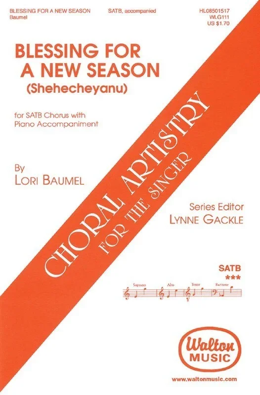 Blessing For A New Season SATB (Octavo)