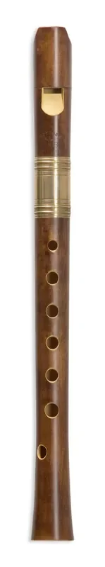 Blezinger Ganassi Soprano Recorder in Plumwood Dual Pitch a=440/415