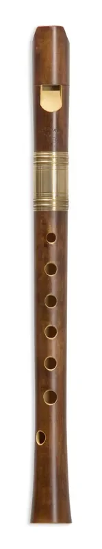 Blezinger Ganassi Soprano Recorder in Plumwood