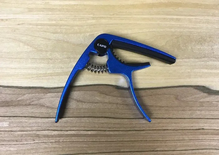 Blue Acoustic / Electric Guitar Capo