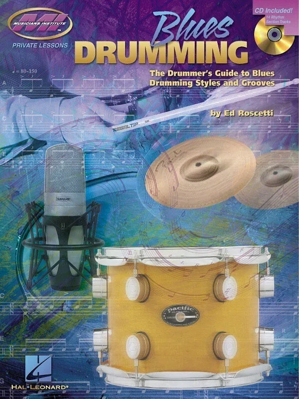 Blues Drumming Book/CD Mip (Softcover Book/CD)