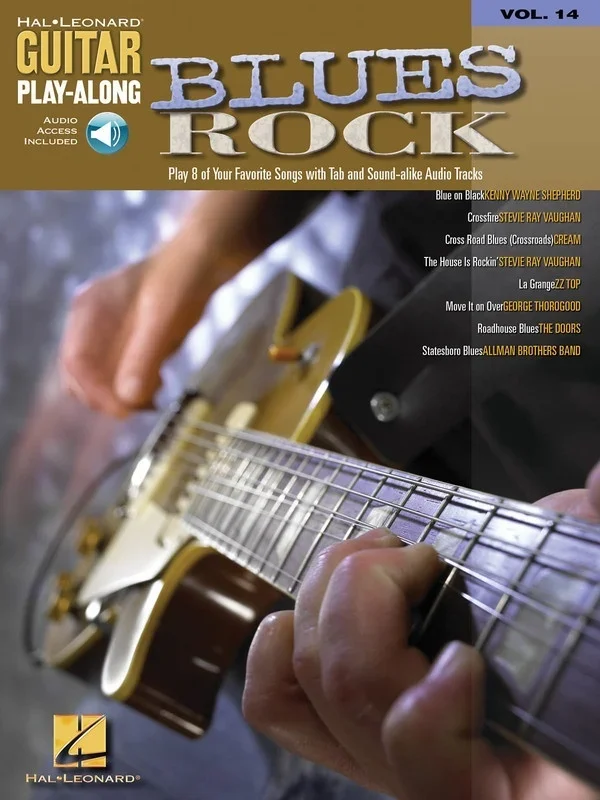 Blues Rock Guitar Playalong V14 Book/Online Audio (Softcover Book/Online Audio)