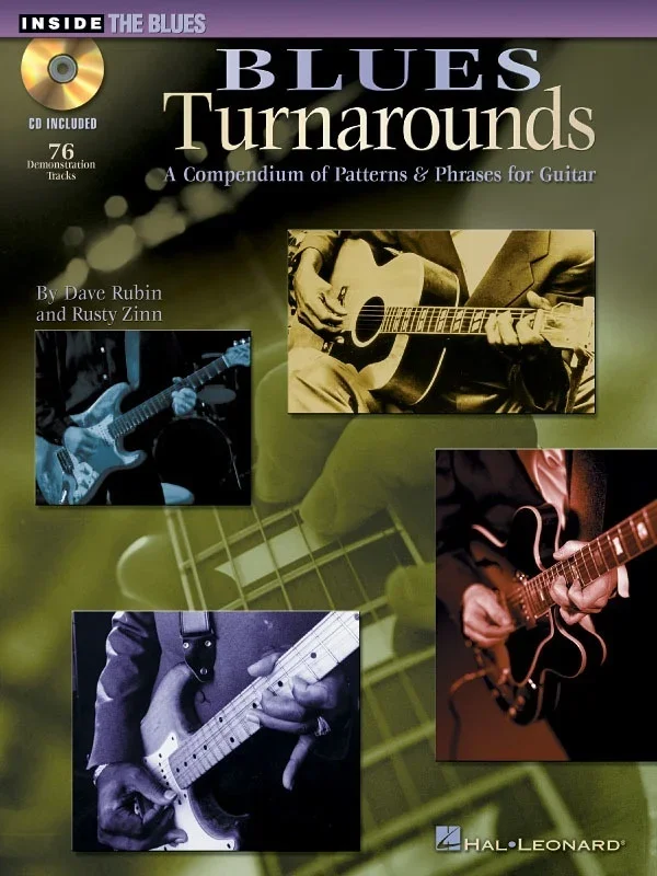 Blues Turnarounds Book/CD (Softcover Book/CD)